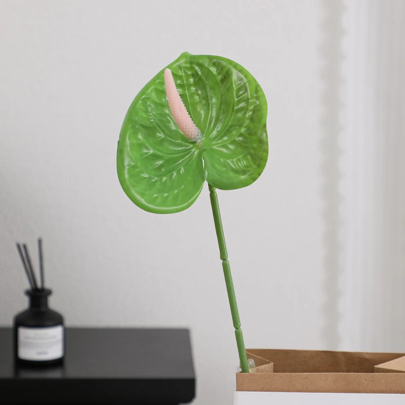 Elegant artificial orchid with delicate flowers