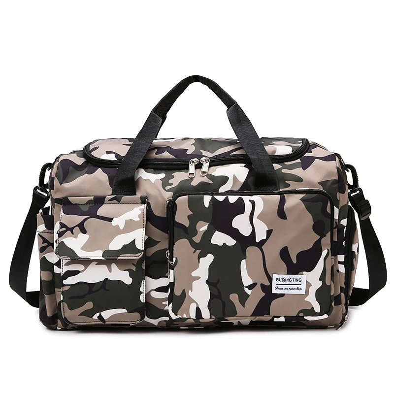 Stylish Zebra Print Travel Duffel Bag Stornfield