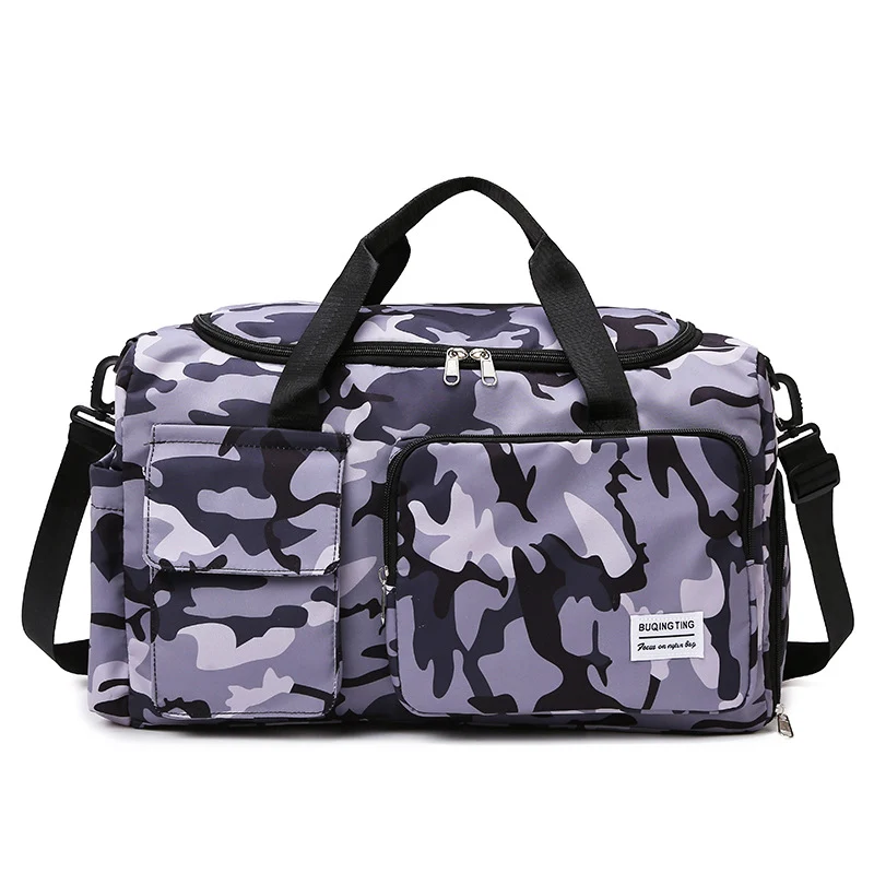 Stylish Zebra Print Travel Duffel Bag Stornfield