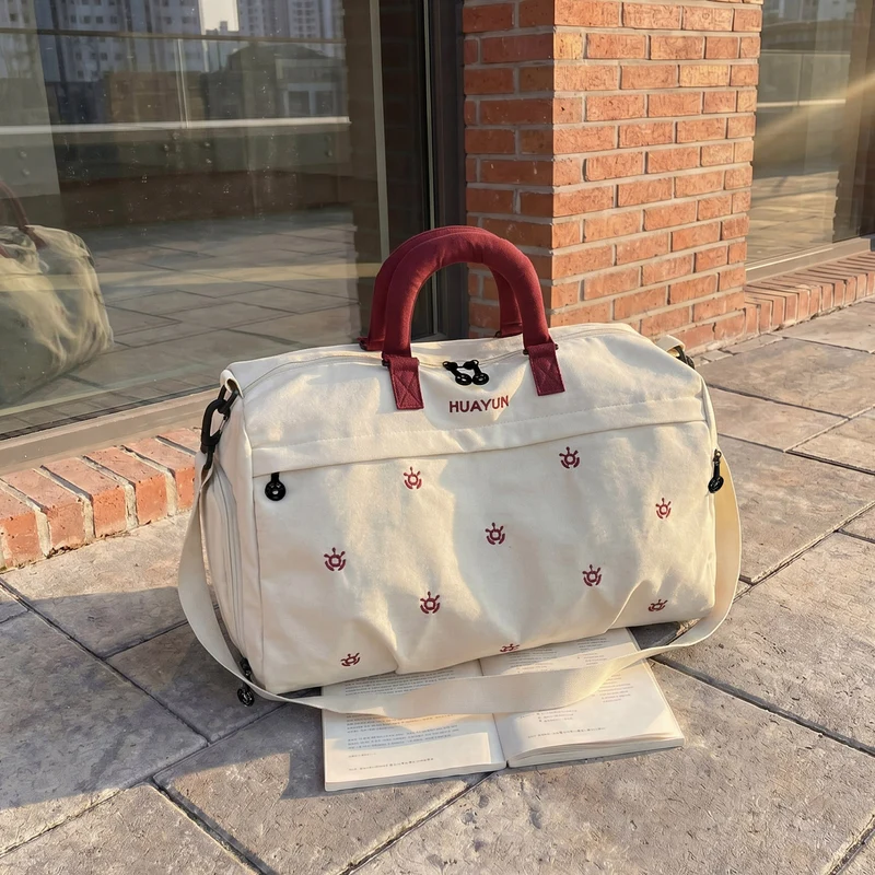 Durable Embroidered Travel Duffle Bag Stornfield