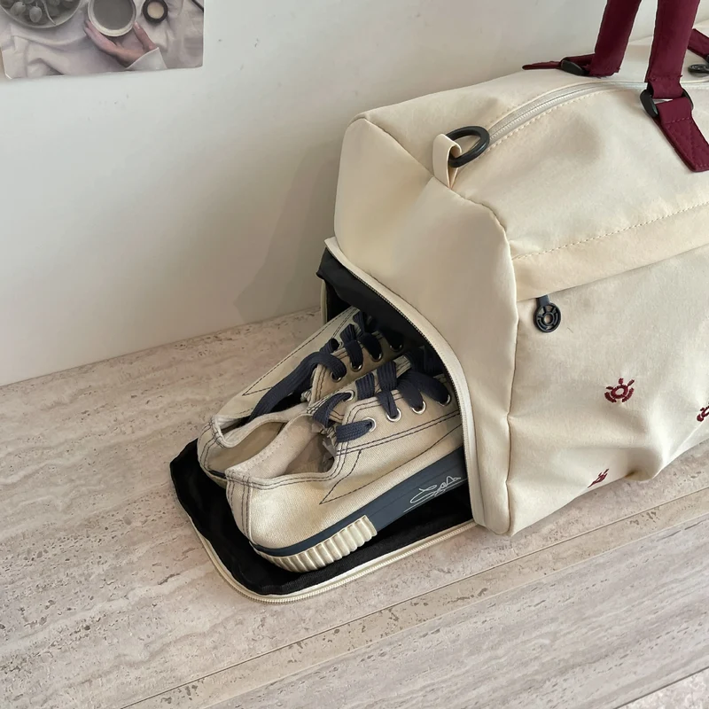 Durable Embroidered Travel Duffle Bag Stornfield