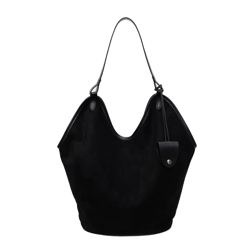 Weiches Wildleder Slouchy Tote