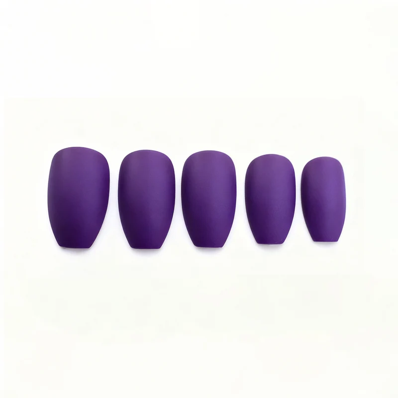 Elegant Matte Almond-Shaped Nail Enhancements Stornfield