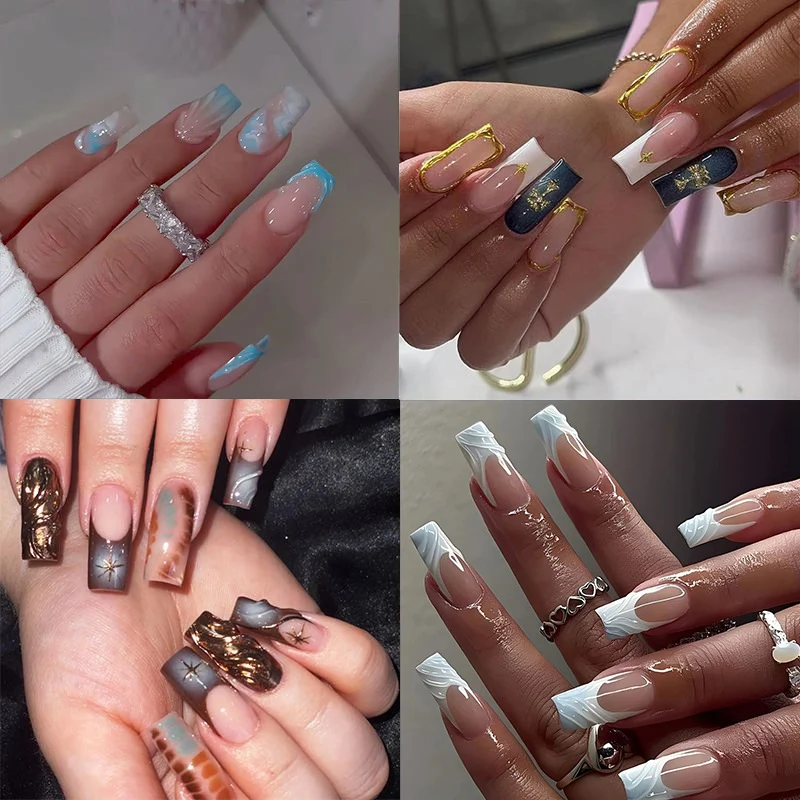 Elegant Iridescent Nail Art Design Stornfield