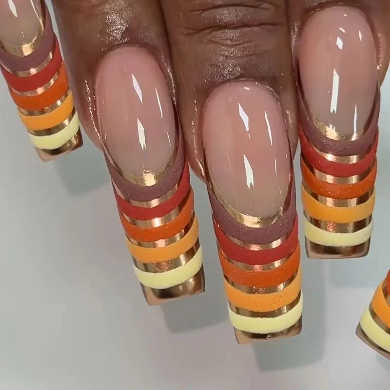 Elegant Iridescent Nail Art Design Stornfield