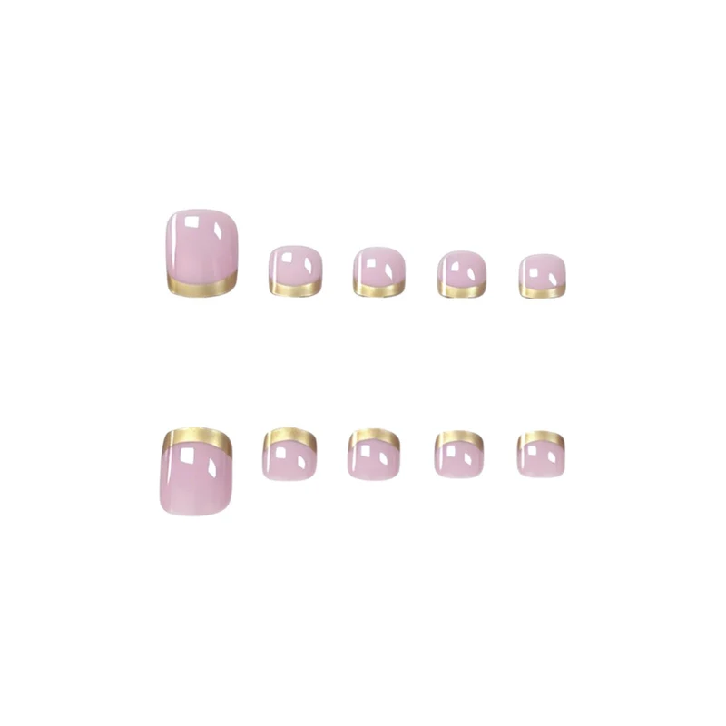 Elegant Gold-Accent Pedicure Stornfield