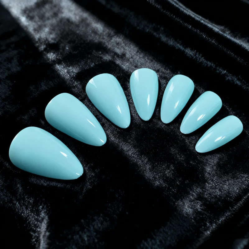 Elegant Glossy Stiletto Nail Enhancements Stornfield