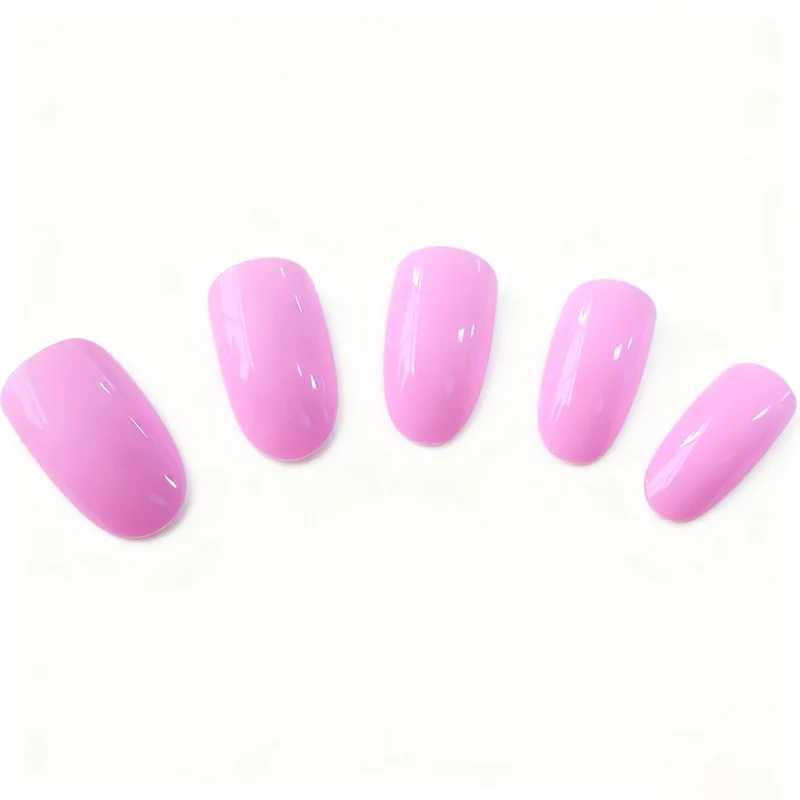 Elegant Glossy Press-On Nail Enhancements Stornfield