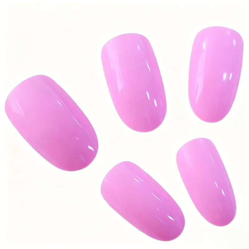 Elegant Glossy Press-On Nail Enhancements Stornfield