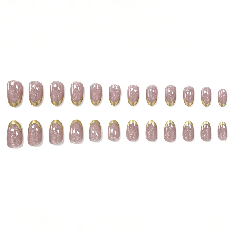 Elegant Glossy Nail Art Extensions Stornfield