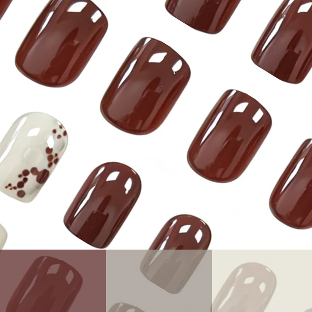 Elegant Glossy Nail Art Stornfield