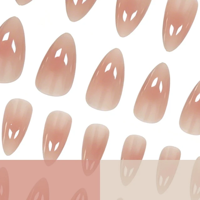 Elegant Glossy Almond-Shaped Nail Extensions Stornfield