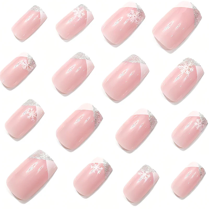 Creative Floral Snowflake Nail Art Stornfield