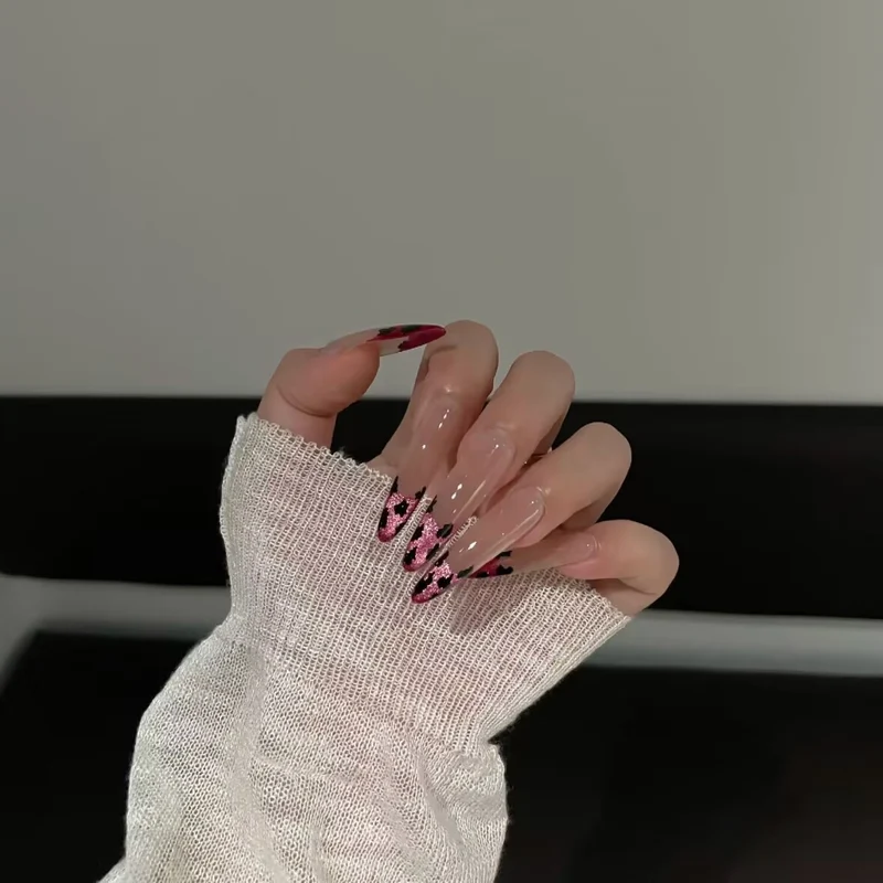 Creative Floral Acrylic Nail Enhancements Stornfield
