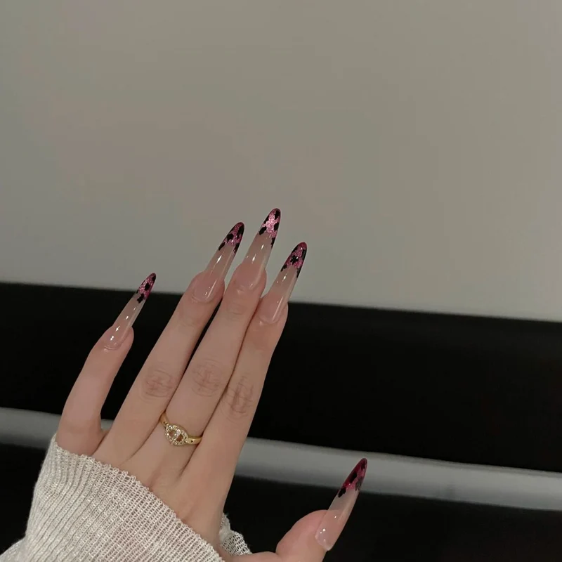 Creative Floral Acrylic Nail Enhancements Stornfield