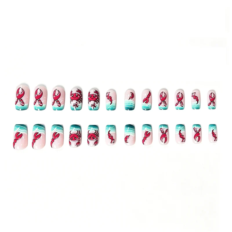 Coastal Themed Nail Art Enhancements Stornfield