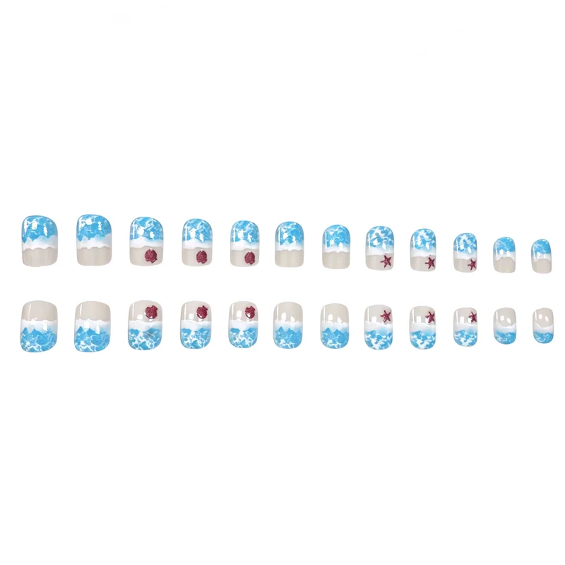Coastal Ocean-Inspired Nail Art Stornfield