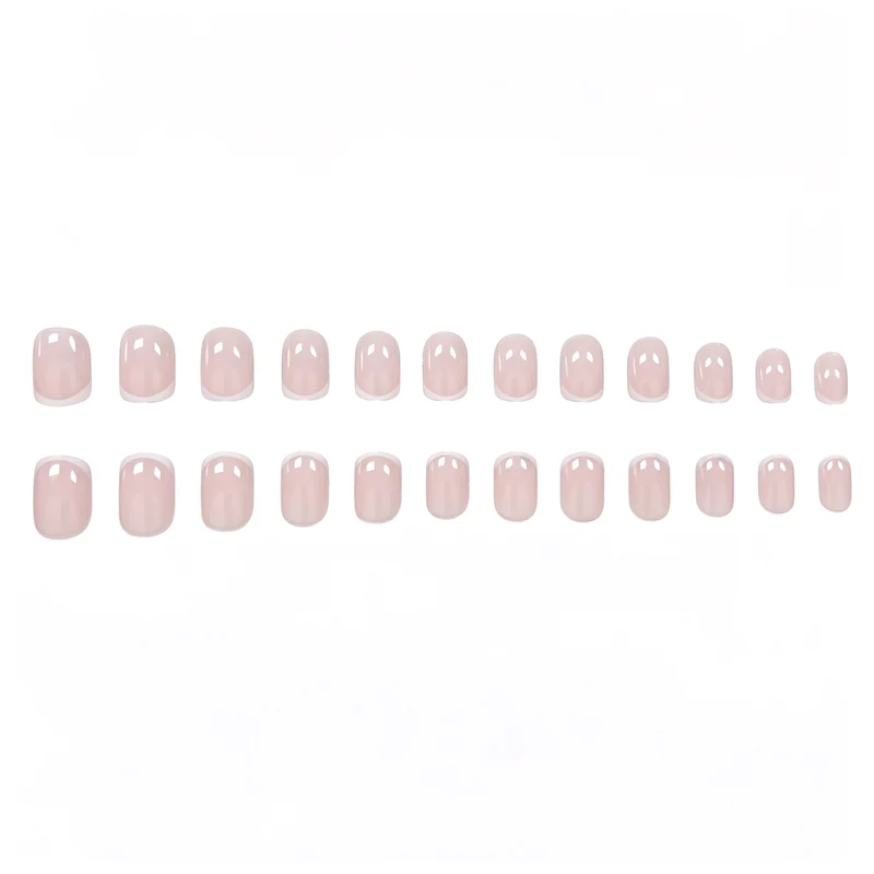 Classic French Tip Nail Art Stornfield