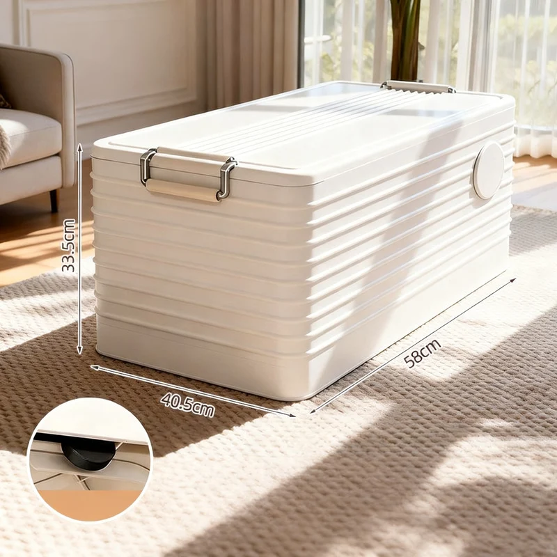 Kunststoff-Aufbewahrungsbox mit Deckel