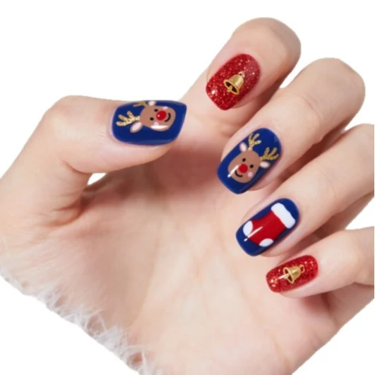 Christmas-Themed Nail Art Set Stornfield