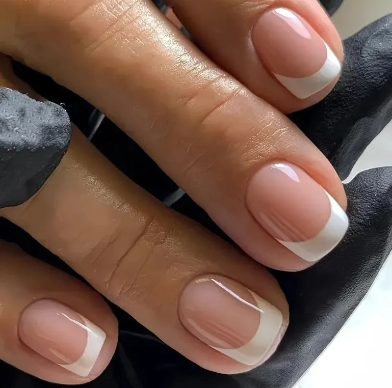 Chic French Tip Nail Enhancements Stornfield