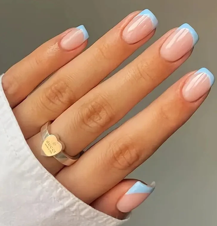 Chic French Tip Nail Enhancements Stornfield