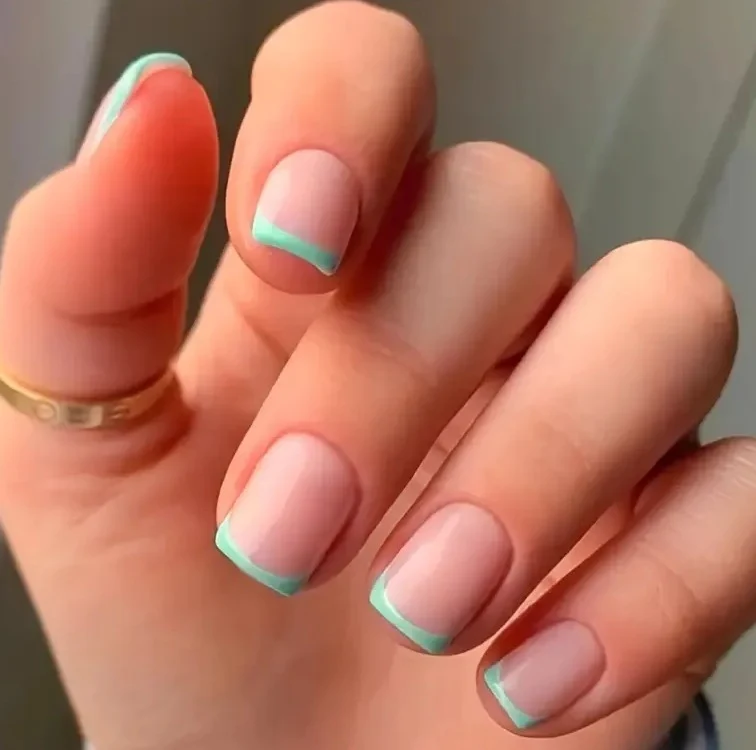 Chic French Tip Nail Enhancements Stornfield