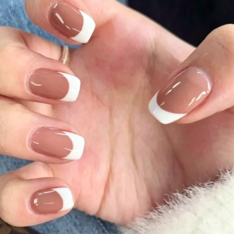 Chic French Tip Nail Enhancements Stornfield