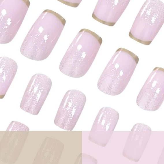 Elegant Glitter Ombre Nail Art Stornfield