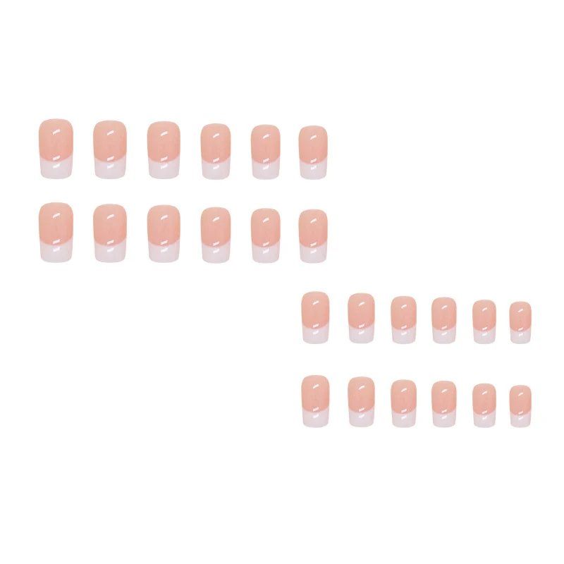 Elegant French Tip Press-On Nail Enhancements Stornfield