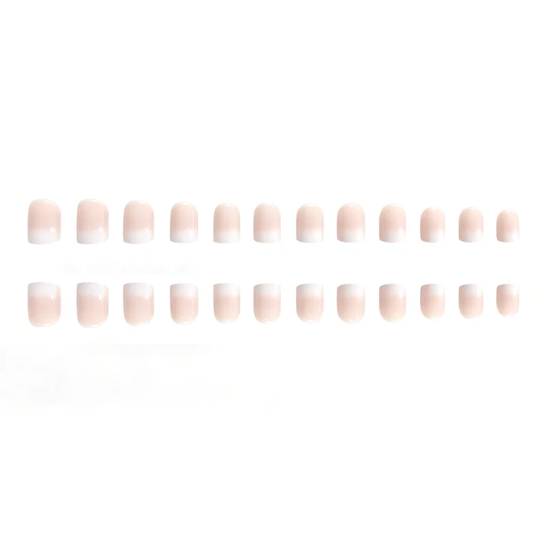Elegant French Tip Nail Enhancements Stornfield 1789915429