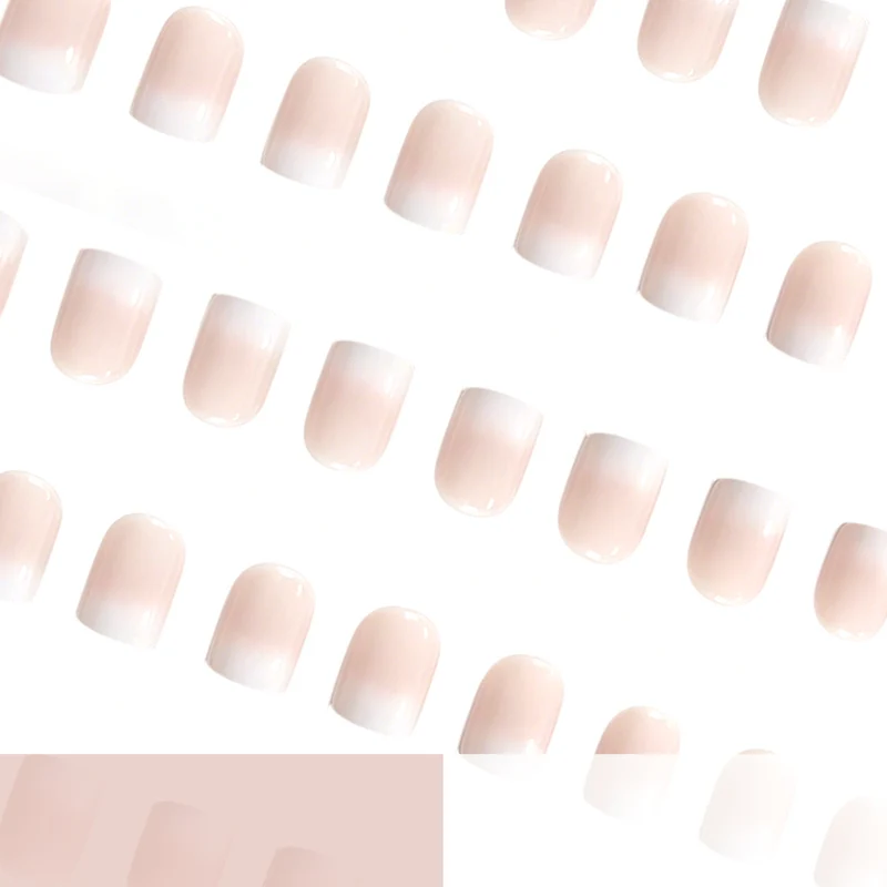 Elegant French Tip Nail Enhancements Stornfield 1789915429