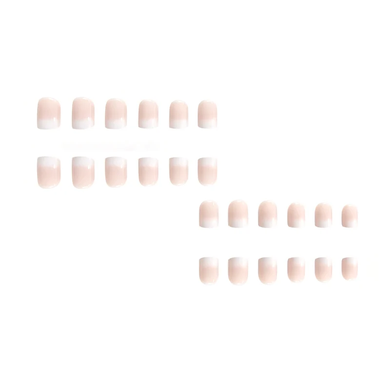 Elegant French Tip Nail Enhancements Stornfield 1789915429