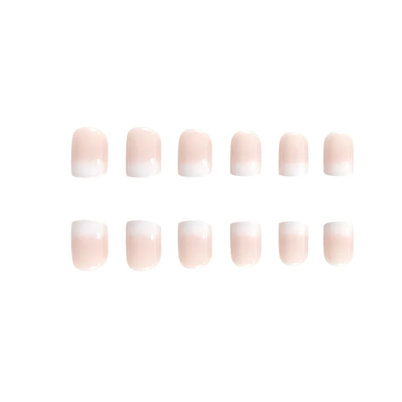 Elegant French Tip Nail Enhancements Stornfield 1789915429