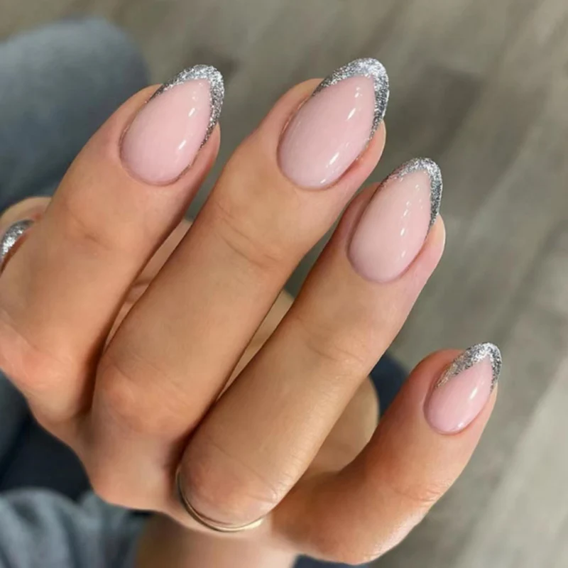 Elegant French Tip Nail Enhancements Stornfield 1789915301