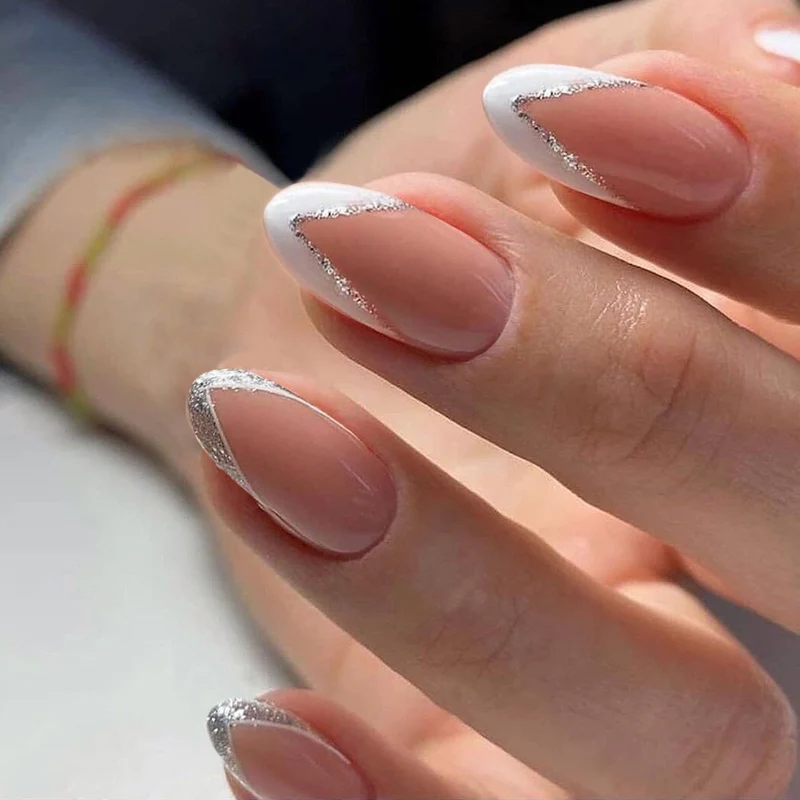 Elegant French Tip Nail Enhancements Stornfield 1789915173