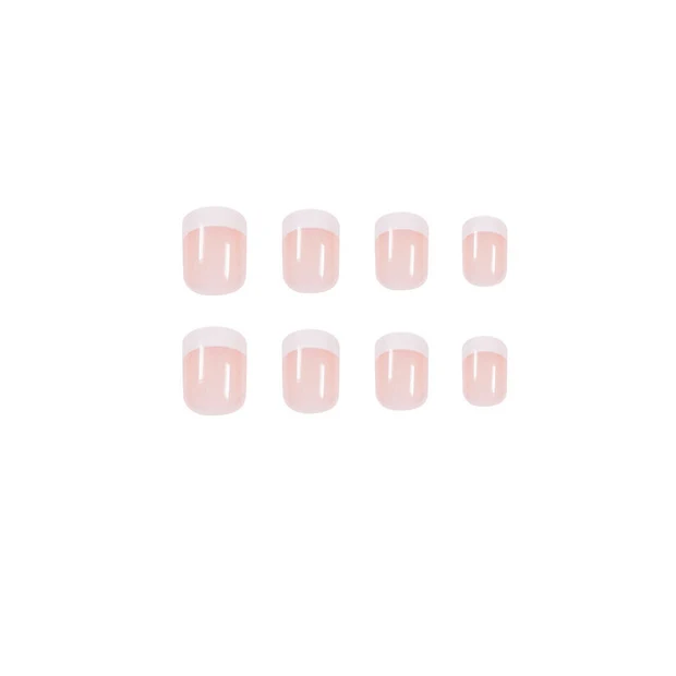 Elegant French Tip Nail Art Set Stornfield