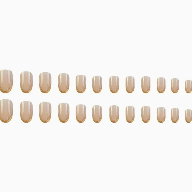 Elegant French Tip Nail Art Set Stornfield