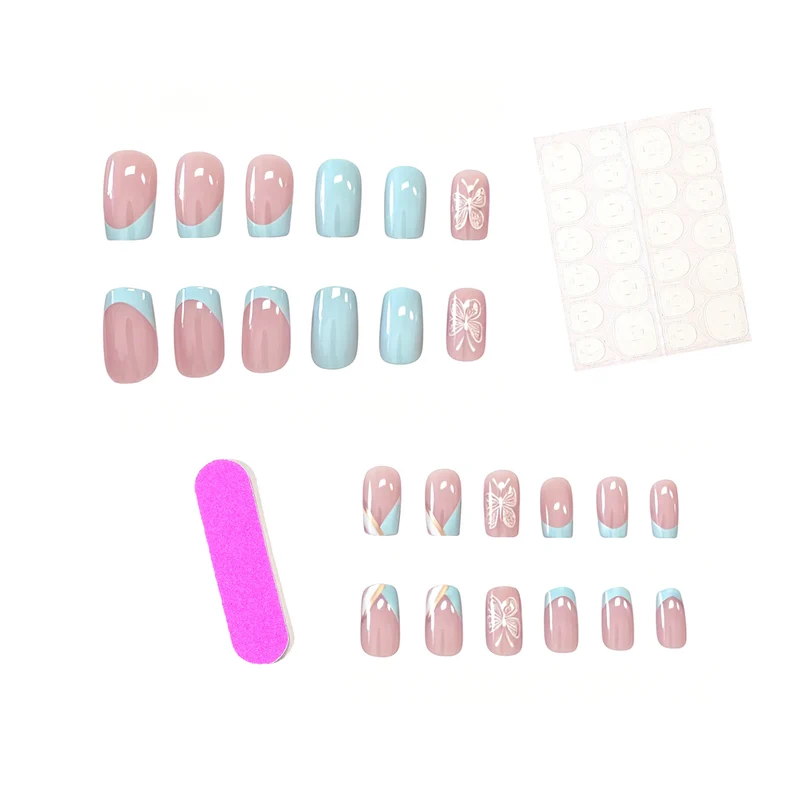 Acryl Schmetterling Nagelkunst Set Karnz