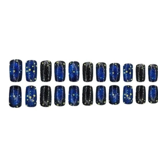 Celestial Galaxy Nail Art Stornfield