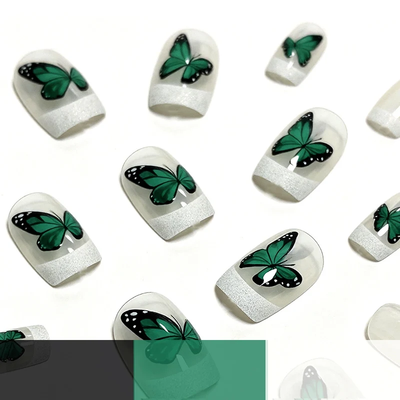 Butterfly-Themed Nail Art Enhancements Stornfield