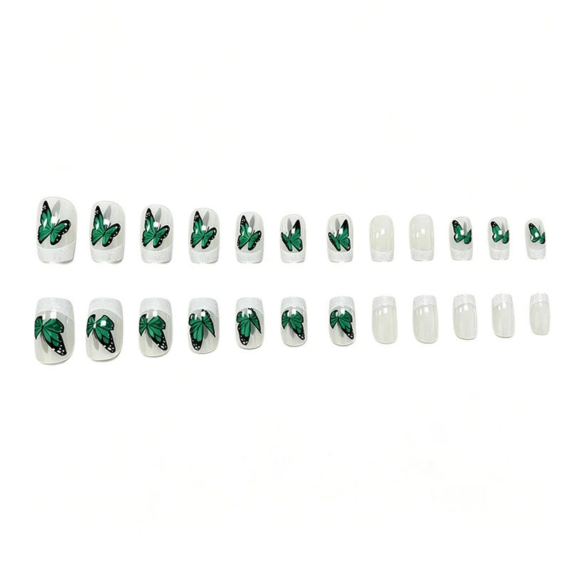 Butterfly-Themed Nail Art Enhancements Stornfield