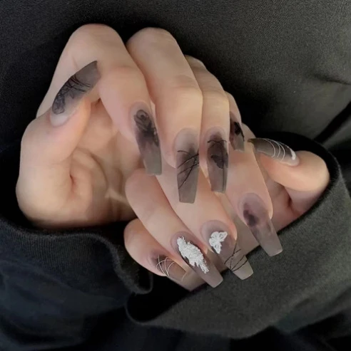 Botanical Nail Art Enhancements Stornfield