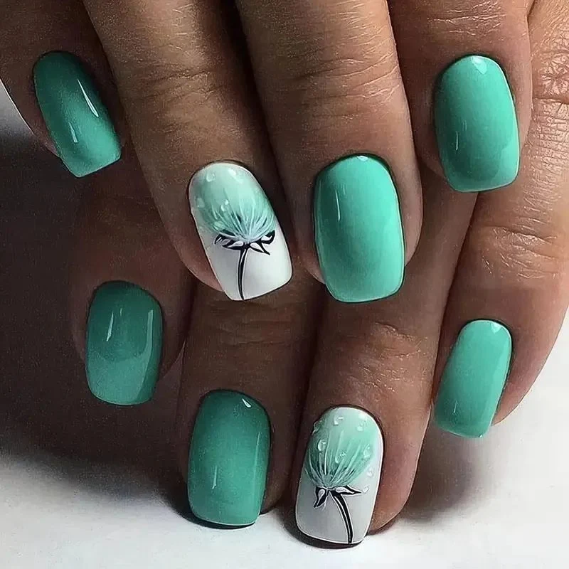 Botanical Nail Art Enhancements Stornfield