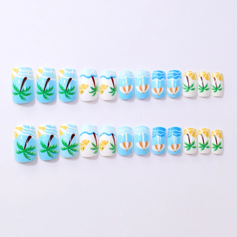 Beach-Themed Decorative Nail Art Stornfield