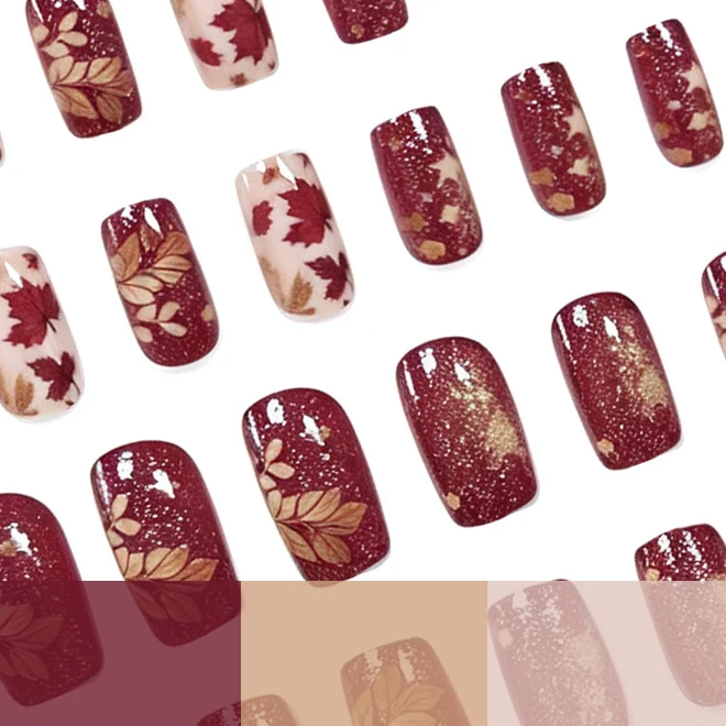 Autumn Leaves Nail Art Stornfield