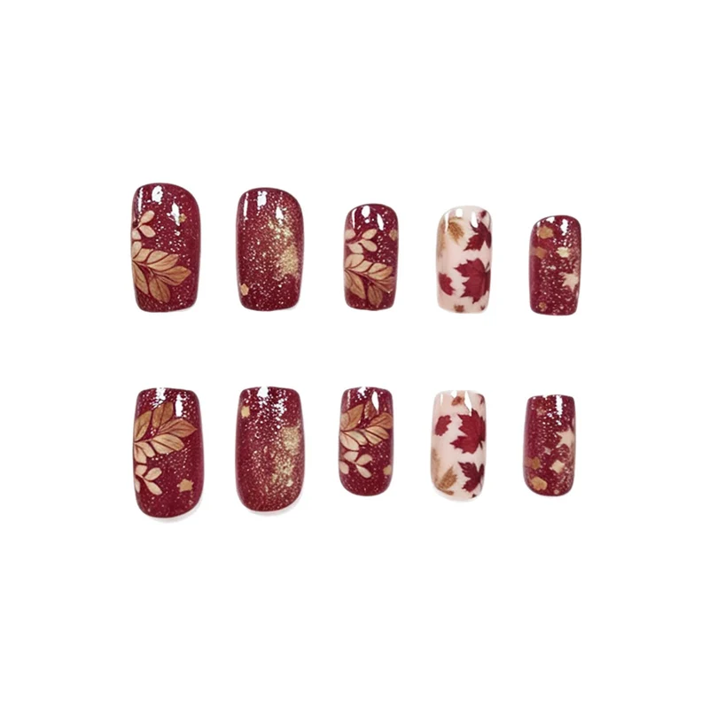 Autumn Leaves Nail Art Stornfield