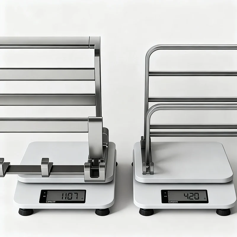 Handtuchhalter aus Aluminium, klappbar