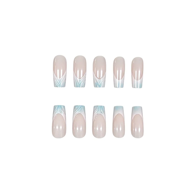 Artistic Water-Inspired Nail Enhancements Stornfield