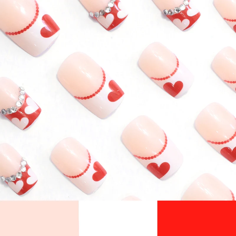 Artistic Valentine-Inspired Nail Art Enhancements Stornfield